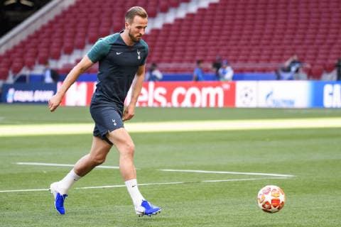 31 05 2019, xkvx, Football UEFA Champions League Final, Tottenham Hotspur FC Liverpool Training and PK emspor, v l Harry Kane Tottenham Hotspur DFL DFB REGULATIONS PROHIBIT ANY USE OF PHOTOGRAPHS as IMAGE SEQUENCES and or QUASI VIDEO Madrid