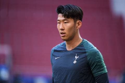 31 05 2019, xkvx, Football UEFA Champions League Final, Tottenham Hotspur FC Liverpool Training and PK emspor, v l Heung min Son Tottenham Hotspur DFL DFB REGULATIONS PROHIBIT ANY USE OF PHOTOGRAPHS as IMAGE SEQUENCES and or QUASI VIDEO Madrid