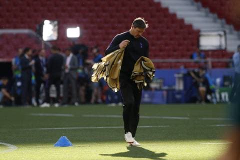 TOTTENHAM PLAYERS DURING TRAINING AT THE WANDA METROPOLITANO STADIUM BEFORE COMPETING IN THE UEFA CHAMPIONS LEAGUE FINAL, IN MADRID MAY31, 2019 Cordon Press  xJOAQUINxCORCHEROxARCOSx xx