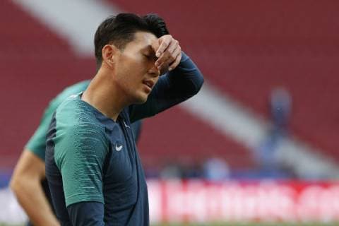 TOTTENHAM PLAYERS DURING TRAINING AT THE WANDA METROPOLITANO STADIUM BEFORE COMPETING IN THE UEFA CHAMPIONS LEAGUE FINAL, IN MADRID MAY31, 2019 Cordon Press  xJOAQUINxCORCHEROxARCOSx xx