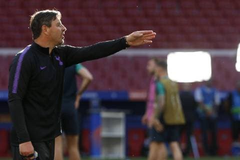 TOTTENHAM PLAYERS DURING TRAINING AT THE WANDA METROPOLITANO STADIUM BEFORE COMPETING IN THE UEFA CHAMPIONS LEAGUE FINAL, IN MADRID MAY31, 2019 Cordon Press  xJOAQUINxCORCHEROxARCOSx xx
