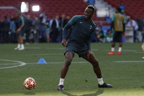 TOTTENHAM PLAYERS DURING TRAINING AT THE WANDA METROPOLITANO STADIUM BEFORE COMPETING IN THE UEFA CHAMPIONS LEAGUE FINAL, IN MADRID MAY31, 2019 Cordon Press  xJOAQUINxCORCHEROxARCOSx xx