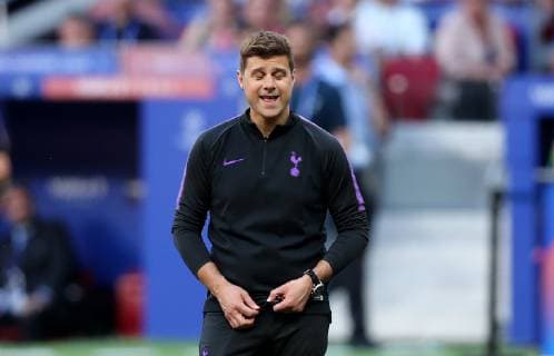 May 31, 2019 - Madrid, Spain - Tottenham manager Mauricio Pochettino during the Tottenham Hotspur FC training in sight of the UEFA Champions League Final at the Wanda Metropolitano Stadium in Madrid, Spain on May 31, 2019. Tottenham Hotspur FC training - Uefa Champions League Final  - ZUMAn230 20190531_zaa_n230_593 Copyright: xMatteoxCiambellix