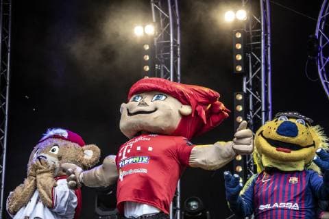 Final 4 Handball Opening Party Lanxess Arena Cologne Germany Date 31 05 2019 Mascot