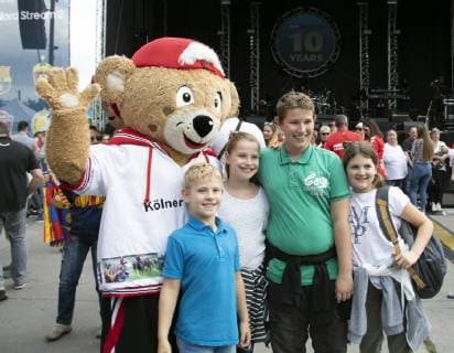 Final 4 Handball Opening Party Lanxess Arena Cologne Germany Date 31 05 2019 Mascots and Fans