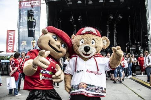 Final 4 Handball Opening Party Lanxess Arena Cologne Germany Date 31 05 2019 Mascot