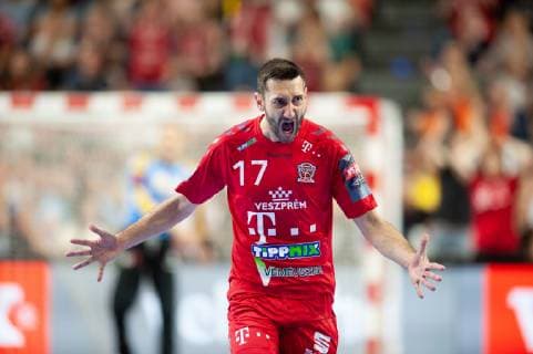 Handball, EHF CL, Final Four, Telekom Veszprem HC - PGE Vive Kielce 2019.06.01 Kolonia Pilka reczna EHF Velux Final4 Liga Mistrzow 2019 Polfinal Telekom Veszprem - PGE Vive Kielce N Z Dragan Gajic radosc Foto Pawel Andrachiewicz PressFocus 2019.06.01 Cologne Handball EHF Velux Final4 Champions League Semi-final Telekom Veszprem - PGE Vive Kielce Dragan Gajic radosc Photo Pawel Andrachiewicz PressFocus NEWSPIX.PL --- Newspix.pl  20190601_PF_PA087