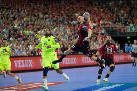 Timur Dibirov (HC Vardar) HANDBALL : Final4 - ligue des champions - Barcelone vs HC Vardar Skopje - 01 06 2019 THEOPHILELaurent Panoramic 