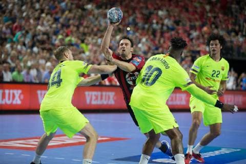Igor Karacic (HC Vardar) HANDBALL : Final4 - ligue des champions - Barcelone vs HC Vardar Skopje - 01 06 2019 THEOPHILELaurent Panoramic 