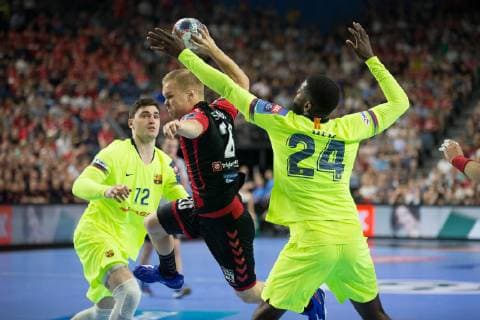 Stas Skube (HC Vardar) HANDBALL : Final4 - ligue des champions - Barcelone vs HC Vardar Skopje - 01 06 2019 THEOPHILELaurent Panoramic 