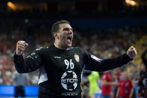 Dejan Milosavljev (HC Vardar) HANDBALL : Final4 - ligue des champions - Barcelone vs HC Vardar Skopje - 01 06 2019 THEOPHILELaurent Panoramic 