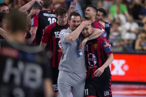 Joie Vardar HANDBALL : Final4 - ligue des champions - Barcelone vs HC Vardar Skopje - 01 06 2019 THEOPHILELaurent Panoramic 
