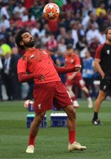 01 06 2019, xkvx, Football UEFA Champions League Final, Tottenham Hotspur FC Liverpool emspor, v l Mohamed Salah FC Liverpool DFL DFB REGULATIONS PROHIBIT ANY USE OF PHOTOGRAPHS as IMAGE SEQUENCES and or QUASI VIDEO Madrid