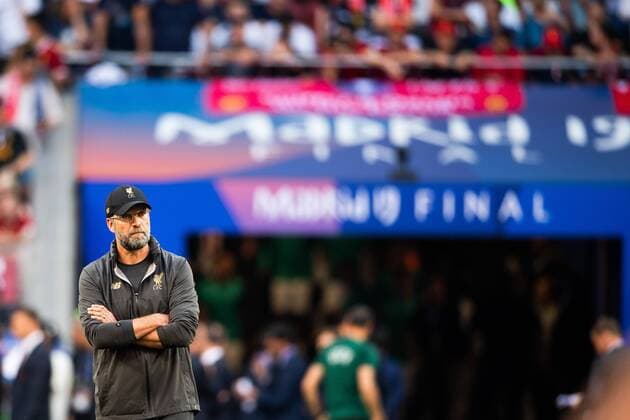 190601 Head coach Jürgen Klopp of Liverpool during warm up ahead of the UEFA Champions League final between Tottenham and Liverpool on June 1, 2019 in Madrid Photo Petter Arvidson BILDBYRAN kod PA 92302,  Copyright: PETTERxARVIDSON BB190601PA052