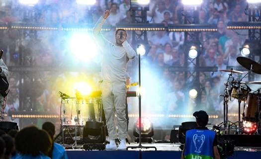 01 06 2019, xkvx, Football UEFA Champions League Final, Tottenham Hotspur FC Liverpool emspor, v l Imagine Dragons DFL DFL REGULATIONS PROHIBIT ANY USE OF PHOTOGRAPHS as IMAGE SEQUENCES and or QUASI VIDEO Madrid