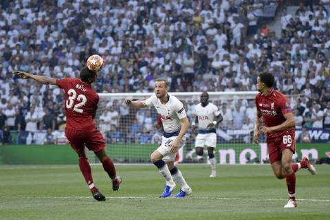 Harry Kane of Tottenham Hotspur during the 2019 UEFA Champions League Final match between Tottenham Hotspur and Liverpool at Wanda Metropolitano Stadium, Madrid, Spain on 1 June 2019. Copyright: xGiuseppexMaffiax 24160131