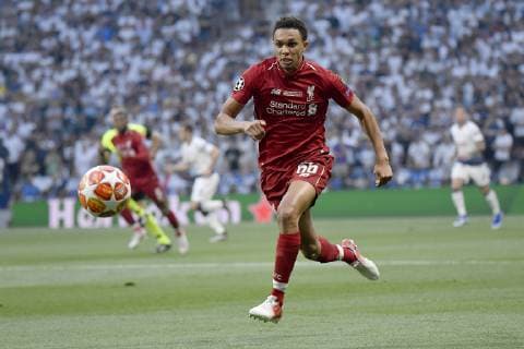 Trent Alexander-Arnold of Liverpool FC during the 2019 UEFA Champions League Final match between Tottenham Hotspur and Liverpool at Wanda Metropolitano Stadium, Madrid, Spain on 1 June 2019. Copyright: xGiuseppexMaffiax 24160132