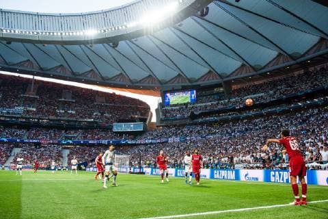 190601 General view during the UEFA Champions League final between Tottenham and Liverpool on June 1, 2019 in Madrid Photo Petter Arvidson BILDBYRAN kod PA 92302,  Copyright: PETTERxARVIDSON BB190601PA082