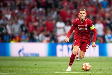190601 Jordan Henderson of Liverpool during the UEFA Champions League final between Tottenham and Liverpool on June 1, 2019 in Madrid Photo Petter Arvidson BILDBYRAN kod PA 92302,  Copyright: PETTERxARVIDSON BB190601PA087