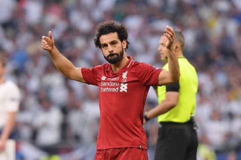 FUSSBALL CHAMPIONS LEAGUE SAISON 2018 2019 2019 FINALE Tottenham Hotspur FC Liverpool 01 06 2019 Scorers to 0 1 Mohamed Salah Liverpool