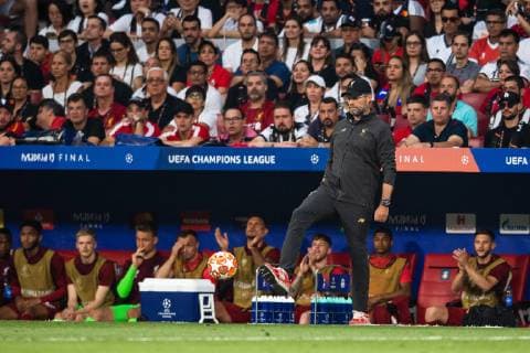 190601 Head coach Jürgen Klopp of Liverpool during the UEFA Champions League final between Tottenham and Liverpool on June 1, 2019 in Madrid Photo Petter Arvidson BILDBYRAN kod PA 92302,  Copyright: PETTERxARVIDSON BB190601PA090