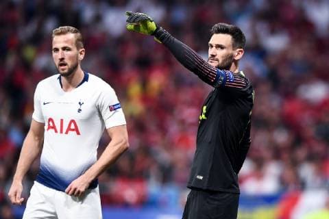 Mg Madrid (Spagna) 01 06 2019 - finale Champions League Tottenham-Liverpool foto Matteo Gribaudi Image nella foto: Harry Kane-Hugo Lloris 