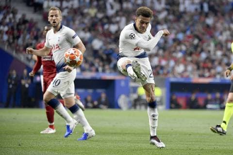 Dele Alli of Tottenham Hotspur during the 2019 UEFA Champions League Final match between Tottenham Hotspur and Liverpool at Wanda Metropolitano Stadium, Madrid, Spain on 1 June 2019. Copyright: xGiuseppexMaffiax 24160178