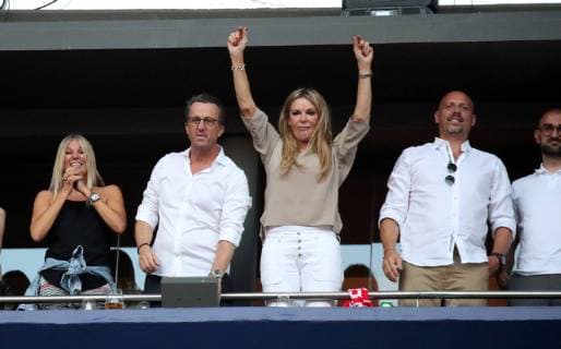 UEFA Champions League Final 2019 Tottenham Hotspurs FC Liverpool Spain, Madrid, 01 06 2019, Football, UEFA Champions League, Season 2018 2019, Final in Madrid, Tottenham Hotspurs FC Liverpool Ulla Sandrock, Wife of Jürgen Klopp Coach FC Liverpool , DFL DFB REGULATIONS PROHIBIT ANY USE OF PHOTOGRAPHS AS IMAGE SEQUENCES AND OR QUASI VIDEO