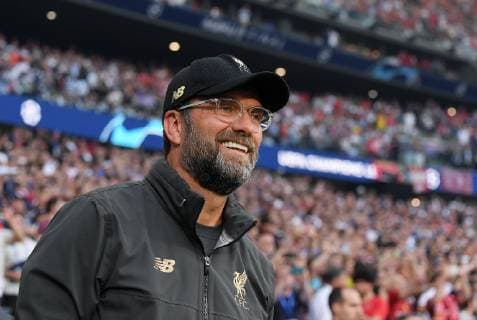 FOOTBALL CHAMPIONS LEAGUE SAISON 2018 2019 FINALE Tottenham Hotspur FC Liverpool 01 06 2019 Coach Juergen Klopp FC Liverpool