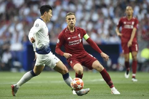 HEUNG MIN SON DURING THE MATCH TOTTENHAM HOTSPUR FC VERSUS LIVERPOOL FC AT THE FINAL UEFA CHAMPIONS LEAGUE MADRID JUNE 1, 2019 Cordon Press,  xJOAQUINxCORCHEROxARCOSx xx