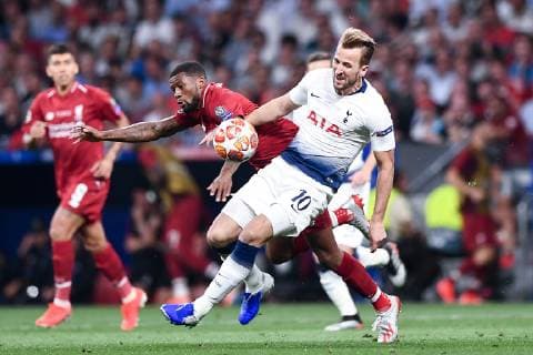 Mg Madrid (Spagna) 01 06 2019 - finale Champions League Tottenham-Liverpool foto Matteo Gribaudi Image nella foto: Harry Kane-Georginio Wijnaldum 