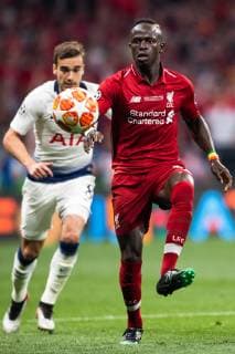 190601 Sadio Mane of Liverpool during the UEFA Champions League final between Tottenham and Liverpool on June 1, 2019 in Madrid Photo Petter Arvidson BILDBYRAN kod PA 92302,  Copyright: PETTERxARVIDSON BB190601PA107