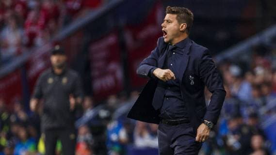 Madrid, Spain, 01 06 2019, UEFA Champions League 2018 19 Season, Final, Tottenham Hotspur FC Liverpool, Head coach Mauricio Pochettino Tottenham gestures Defodi 09 523 097698 Defodi-523