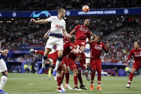 MADRID, 01-06-2019, Wanda Metropolitano Stadium, season 2018 2019, UEFA Champions League Final. during the game Tottenham Hotspur - Liverpool Tottenham Hotspur - Liverpool (CL final)  x3566570x Copyright:
