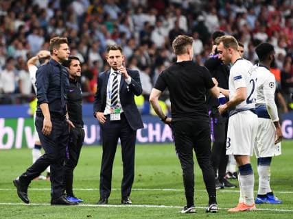 190601 Head coach Mauricio Pochettino of Tottenham looks dejected after loosing the UEFA Champions League final between Tottenham and Liverpool on June 1, 2019 in Madrid Photo Petter Arvidson BILDBYRAN kod PA 92302,  Copyright: PETTERxARVIDSON BB190601PA165