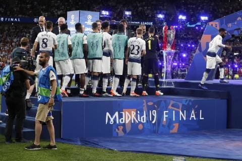 MADRID, 01-06-2019, Wanda Metropolitano Stadium, season 2018 2019, UEFA Champions League Final. Player of Tottenham Hotspur during the game Tottenham Hotspur - Liverpool Tottenham Hotspur - Liverpool (CL final)  x3566777x Copyright: