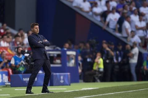 June 1, 2019 - Madrid, Spain - Mauricio Pochettino of Tottenham during the UEFA Champions League Final between Tottenham Hotspur and Liverpool at Estadio Wanda Metropolitano on June 1, 2019 in Madrid, Spain. Tottenham Hotspur v Liverpool - UEFA Champions League Final  - ZUMAn230 20190601_zaa_n230_594 Copyright: xJosexBretonx