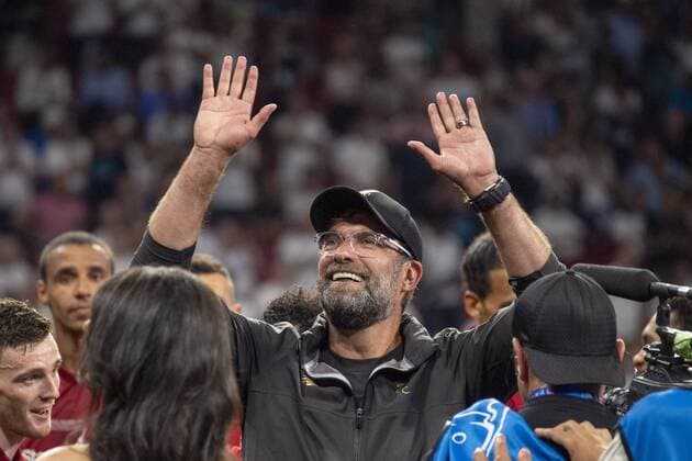 Jurgen Klopp Coach (Liverpool FC) during the UEFA Champions League Final match between Tottenham 0-2 Liverpool FC at Estadio Metropolitano in Madrid, Spain, June 1, 2019. Noxthirdxpartyxsales  (104850042)