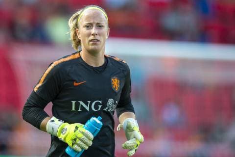 01-06-2019: Voetbal: Vrouwen Nederland v Australie: Eindhoven 01-06-2019: Voetbal: Vrouwen Nederland v Australie: Eindhoven goalkeeper Loes Geurts of The Netherlands