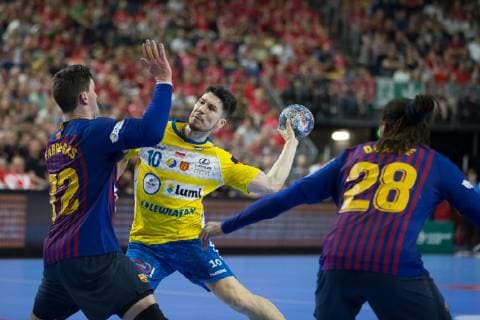 Alex Dujshebaev (PGE Vive Kielce) HANDBALL : Final4 - Ligue des champions - Barcelone vs PGE Vive Kielce - 02 06 2019 THEOPHILELaurent Panoramic 