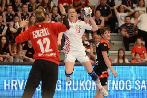 Handball, WM Quali, Damen, Kroatien - Deutschland World handball qualification - Koprivnica, Croatia 02.06.2019., Koprivnica, Croatia - Womans qualification match between Croatia and Germany for the 2019 World Championship, WM, Weltmeisterschaft in Japan. Ana Turk.  VjeranxZganecxRogulja PIXSELL