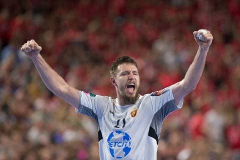 Handball, EHF CL, Final Four, Finale, HC Vardar Skopje - Telekom Veszprem HC Dainis Kristopans (HC Vardar) HANDBALL : Finale Ligue des champions - Telekom Veszprem HC vs HC Vardar - 02 06 2019 THEOPHILELaurent Panoramic 