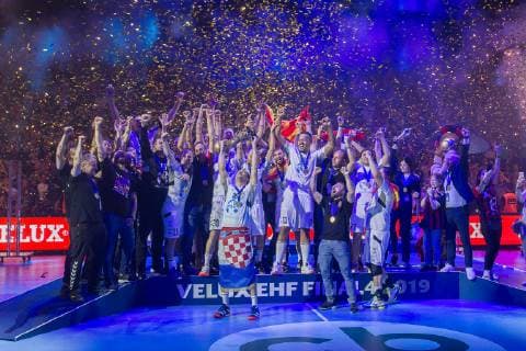 Handball, EHF CL, Final Four, Finale, HC Vardar Skopje - Telekom Veszprem HC HC Vardar HANDBALL : Finale Ligue des champions - Telekom Veszprem HC vs HC Vardar - 02 06 2019 THEOPHILELaurent Panoramic 