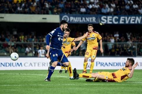 Db Verona 02 06 2019 - campionato di calcio serie B Hellas Verona-Cittadella foto Daniele Buffa Image nella foto: gol Samuel Di Carmine 