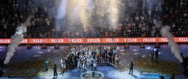 Final 4 Veszprem Vardar Skopje Handball Final Lanxess Arena Cologne Germany Date 02 06 2019 Award ceremony