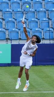 Surbiton Trophy Day One Dustin Brown of Germany on Day One of the Fuzion 100 Surbiton Trophy at the Surbiton Racket & Fitness Club, Surbiton Content Not Available For UK Newspapers Copyright: xStevexO Sullivanx FIL-13317-0029
