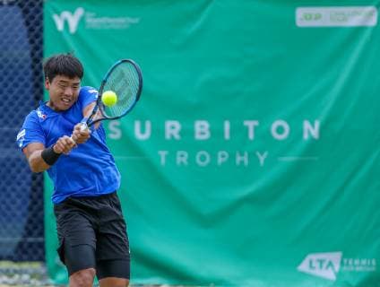 Surbiton Trophy Day Two Chung Yung-seon of South Korea on Day Two of the Surbiton Trophy at the Surbiton Racket & Fitness Club, Surbiton Content Not Available For UK Newspapers Copyright: xStevexO Sullivanx FIL-13319-0019