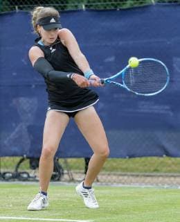Surbiton Trophy Day Three Maia Lumsden of Great Britain on Day Three of the Surbiton Trophy at the Surbiton Racket & Fitness Club, Surbiton Content Not Available For UK Newspapers Copyright: xStevexO Sullivanx FIL-13324-0025