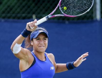 Surbiton Trophy Day Three Heather Watson of Great Britain on Day Three of the Surbiton Trophy at the Surbiton Racket & Fitness Club, Surbiton Content Not Available For UK Newspapers Copyright: xStevexO Sullivanx FIL-13324-0056