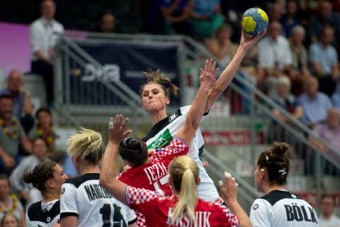 Hamm, Germany 05 06 2019 Handball WM Qualifiktation 2019 Women Germany vs. Croatia M Alicia Stolle Germany Hamm North Rhine-Westphalia Germany WESTPRESS arena